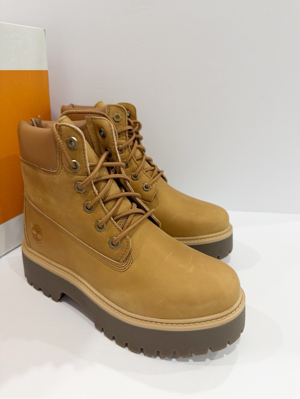 Timberland Women's Stone Street 6-Inch Waterproof Platform Boots
